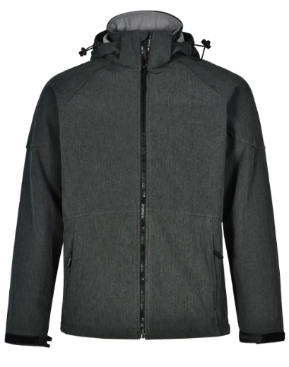 Picture of Winning Spirit, Mens Softshell Full Zip Hoodie